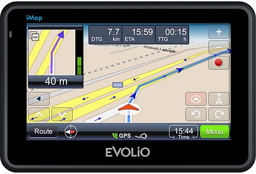 E470 EVOMAP front1 Evolio GPS E470   ECO