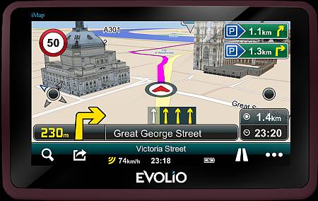Evolio Mini GPSfront GPS Evolio Mini