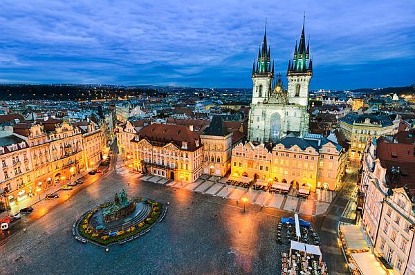 Praga centrul vechi - old town square